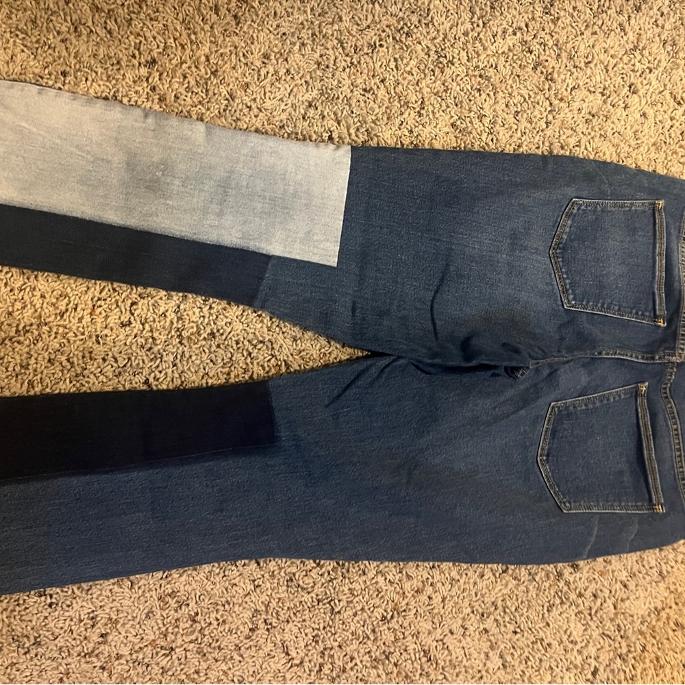 Universal Thread patchwork jeans size 10/30R - Picture 4 of 4